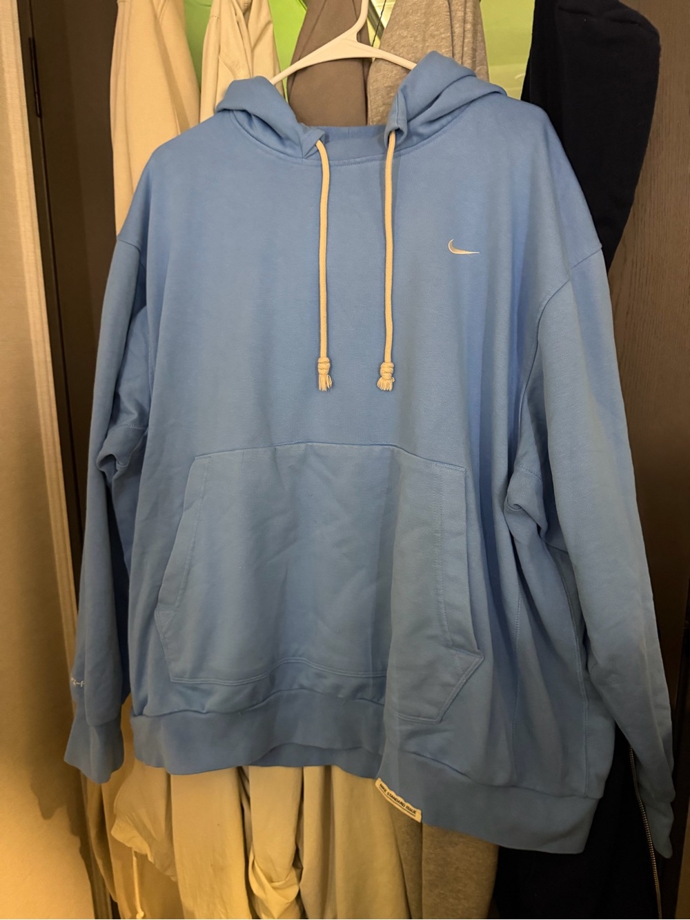 Nike Men’s Light Blue Pullover Hoodie